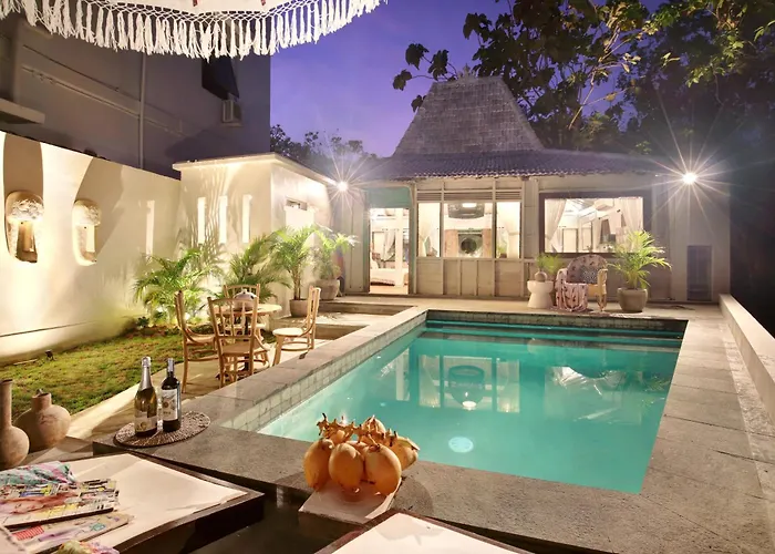 Melasti Wooden House Private Pool & Part Time Staff Uluwatu (Bali)